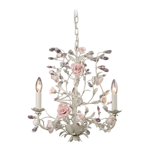 Elk Lighting Chandelier in Cream Finish 8091/3