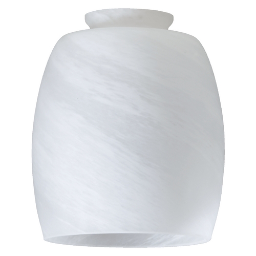 Quorum Lighting Faux Alabaster Bowl / Dome Glass Shade 2943