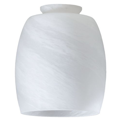Faux Alabaster Bowl / Dome Glass Shade by Quorum Lighting