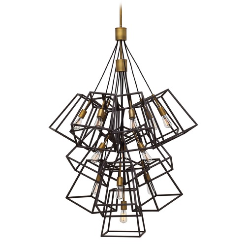 Fulton 33.50-Inch Bronze Cluster Pendant by Hinkley Lighting