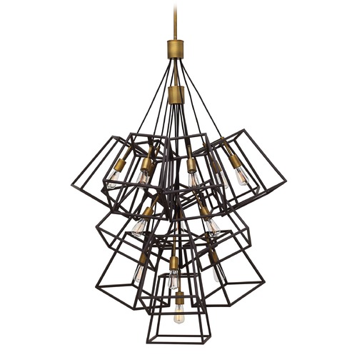 Hinkley Fulton 33.50-Inch Bronze Cluster Pendant by Hinkley Lighting 3358BZ