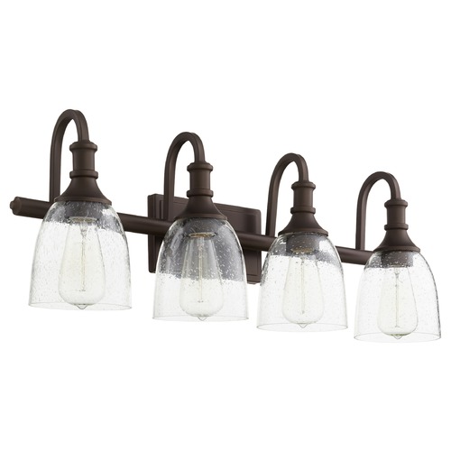 Richmond Oiled Bronze Bathroom Light by Quorum Lighting