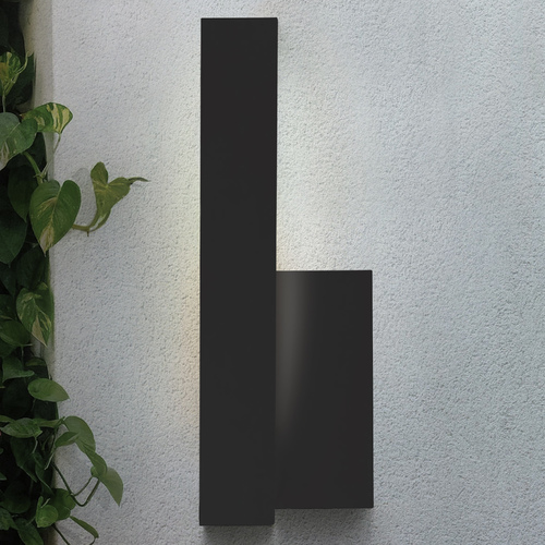 Modern Black LED Outdoor Wall Light 3000K 1200LM by Kuzco Lighting