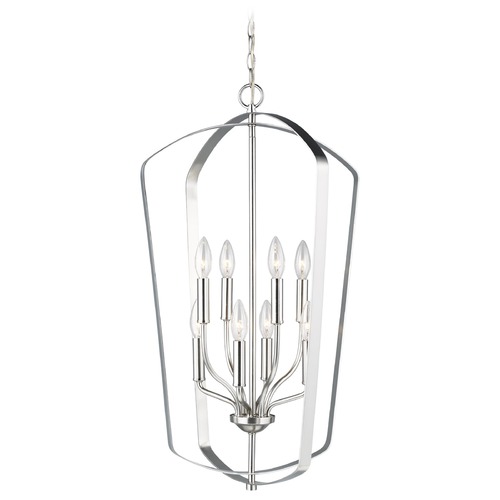 Romee Brushed Nickel Pendant by Generation Lighting
