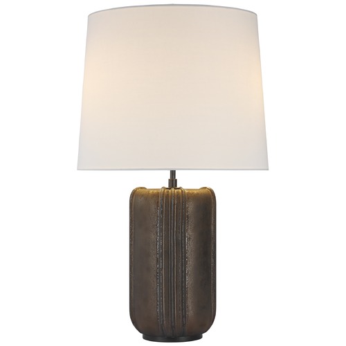 Visual Comfort Signature Collection Thomas OBrien Minx Table Lamp in Crystal Bronze by Visual Comfort Signature TOB3687CBZL