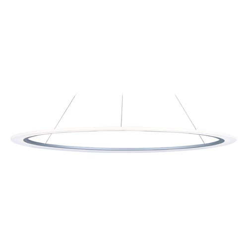 ET2 Lighting Saturn II 51-Inch LED Pendant in Matte Silver by ET2 Lighting E22657-11MS