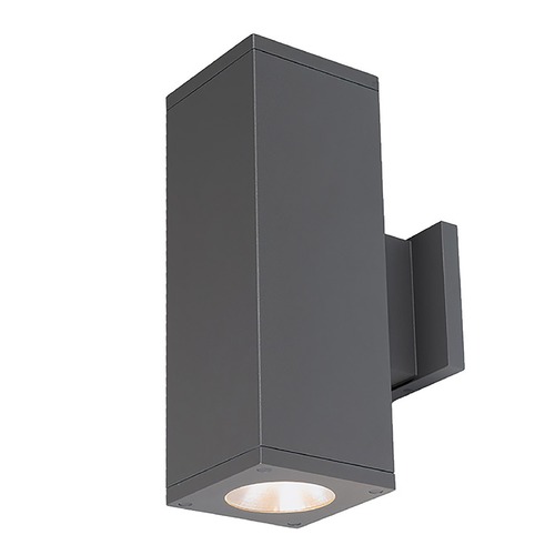 WAC Lighting Wac Lighting Cube Arch Graphite LED Outdoor Wall Light DC-WD05-F827A-GH