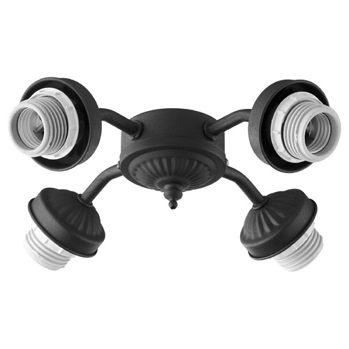 Noir LED Fan Light Kit by Quorum Lighting