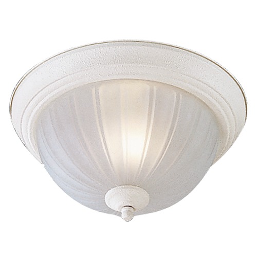 Energy Star Textured White Flush Mount by Minka Lavery