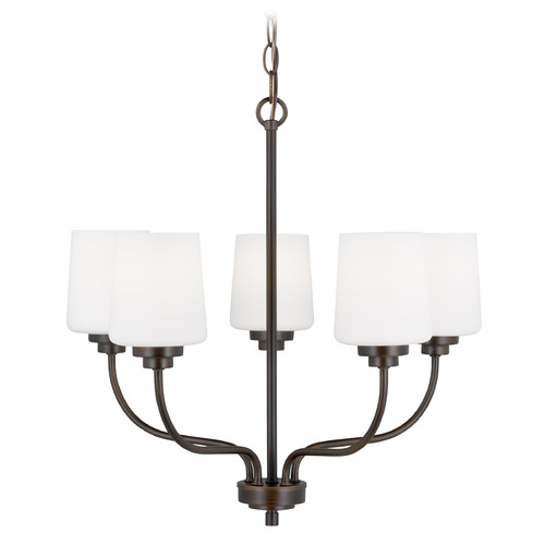 Generation Lighting Windom 20-Inch Bronze Mini Chandelier by Generation Lighting 3102805-710