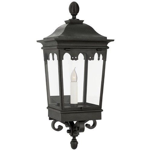 Visual Comfort Signature Collection Rudolph Colby Rosedale Wall Lantern in French Rust by Visual Comfort Signature RC2047FRCG
