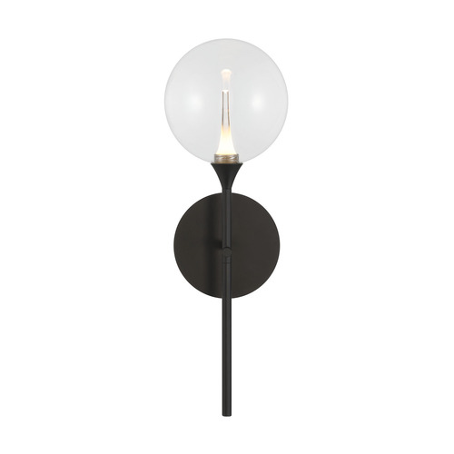 Lissa 19-Inch LED Wall Sconce in Matte Black by Eurofase Lighting