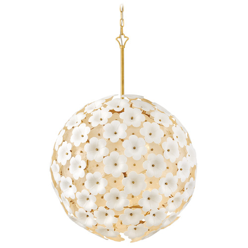 Fredrick Ramond Fredrick Ramond Marianne Deluxe Gold LED Pendant Light FR41966DG