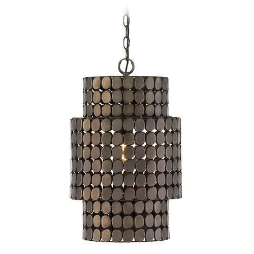 Eliana Small Pendant in Dark Brass by Capital Lighting