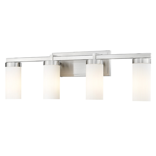 Z-Lite Z-Lite Danica Brushed Nickel Bathroom Light 3044-4V-BN