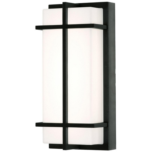 Afx Lighting August Black LED Outdoor Wall Light