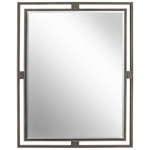 Kichler Lighting Hendrik Rectangle 24-Inch Mirror by Kichler Lighting 41071OZ