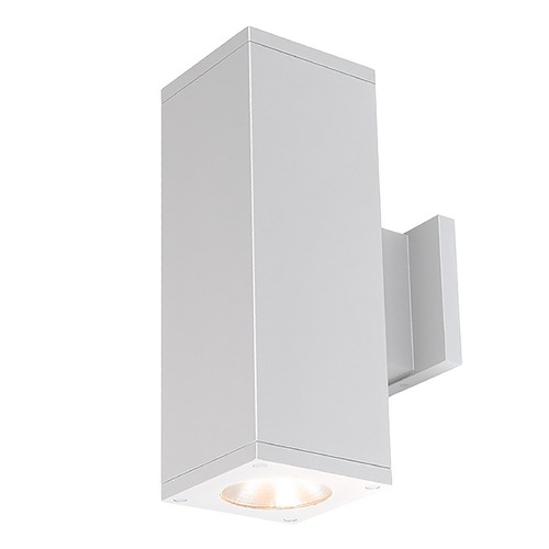 WAC Lighting Cube Arch White LED Outdoor Wall Light by WAC Lighting DC-WD05-F827A-WT