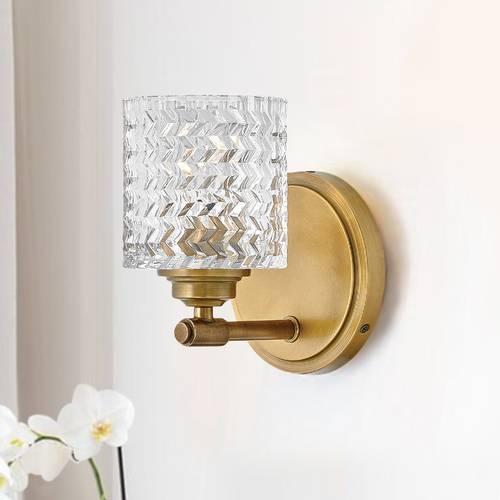 Hinkley Elle Heritage Brass Sconce by Hinkley Lighting 5040HB