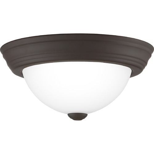 Quoizel Lighting Erwin 11-Inch Flush Mount in Old Bronze by Quoizel Lighting ERW1611OZ