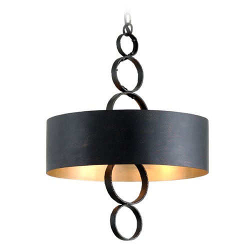 Troy Lighting Rivington Charred Copper Pendant by Troy Lighting F7234