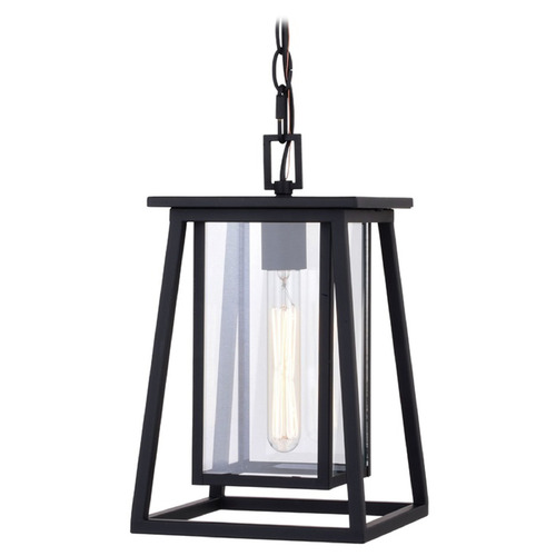 Vaxcel Lighting Blackwell Matte Black Outdoor Hanging Light
