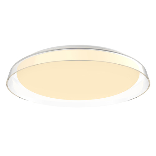 Kuzco Lighting Kuzco Lighting Hampton Clear LED Flushmount Light FM43117-CL-5CCT