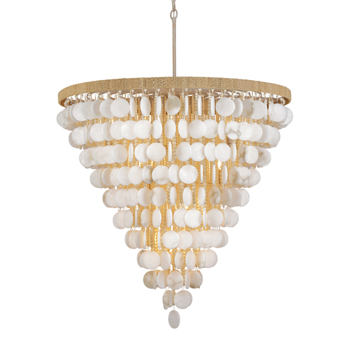 Aurelias Cove 15-Lt Pendant in Autumn White by Metropolitan Lighting