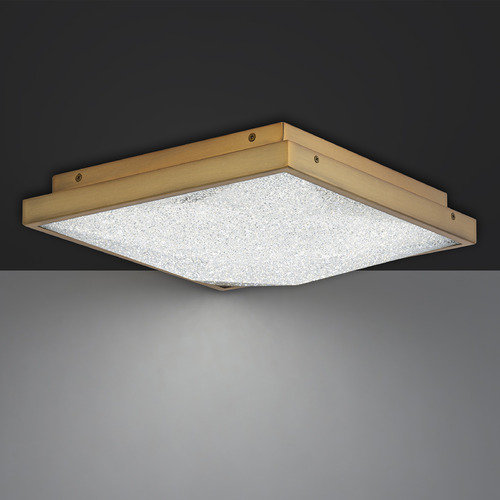 Schonbek Beyond Wisteria Aged Brass LED Flushmount Light