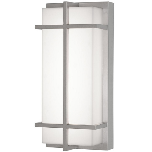 Afx Lighting August Painted Nickel LED Outdoor Wall Light