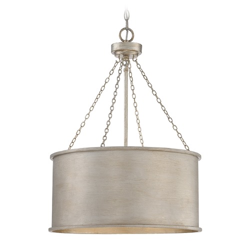 Rochester Silver Patina Pendant by Savoy House