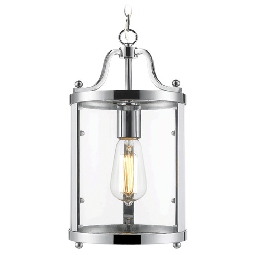 Payton Chrome Mini Pendant by Golden Lighting