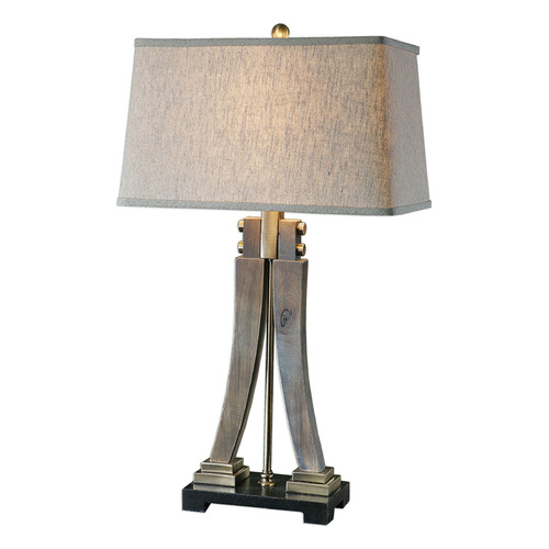 Uttermost Lighting Uttermost Yerevan Wood Leg Lamp 27220