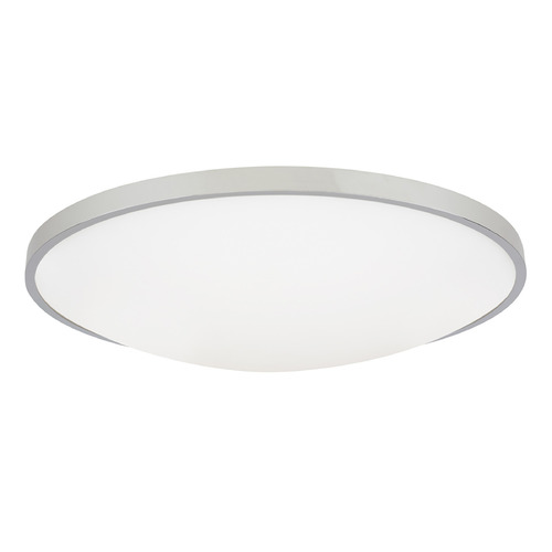 Visual Comfort Modern Collection Sean Lavin Vance 18-Inch 277V 2700K LED Flush Mount in Chrome by Visual Comfort Modern 700FMVNC18C-LED927-277