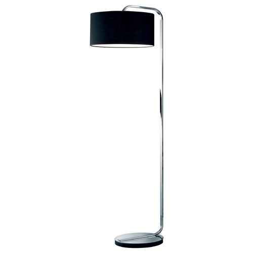Arnsberg Arnsberg Cannes Chrome Floor Lamp with Drum Shade 400100106