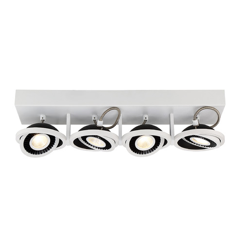 Eurofase Lighting Vision White & Black LED Flush Mount by Eurofase Lighting 29482-016