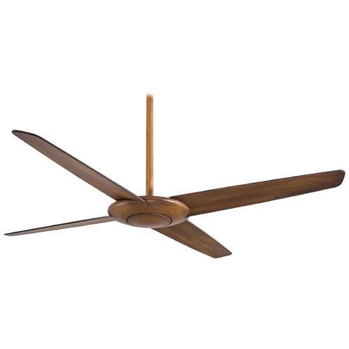 Minka Aire Pancake 52-Inch Ceiling Fan in Distressed Koa by Minka Aire F738D-DK