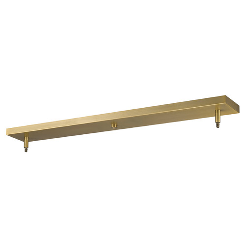 Multi Point Canopy in Heritage Brass by Z-Lite