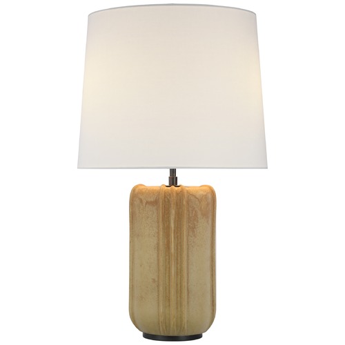 Visual Comfort Signature Collection Thomas OBrien Minx Table Lamp in Yellow Oxide by Visual Comfort Signature TOB3687YOXL