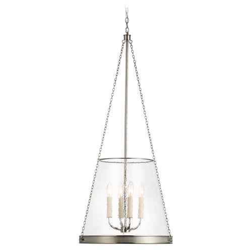 Visual Comfort Signature Collection Marie Flanigan Reese 20-Inch Pendant in Nickel by Visual Comfort Signature S5182PNCG