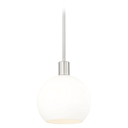 Margo Brushed Nickel Mini Pendant by Z-Lite