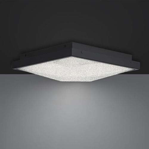 Schonbek Beyond Schonbek Beyond Wisteria Aged Brass LED Flushmount Light BFM46512-BK