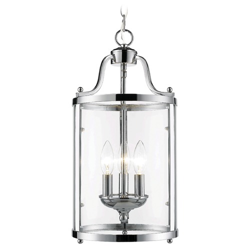 Golden Lighting Payton Chrome Mini Pendant by Golden Lighting 1157-3P CH