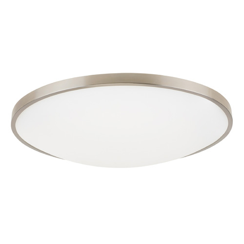 Visual Comfort Modern Collection Sean Lavin Vance 18-Inch 277V 2700K LED Flush Mount in Nickel by Visual Comfort Modern 700FMVNC18S-LED927-277