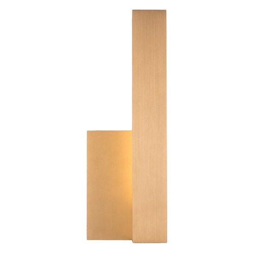 Modern Gold LED Outdoor Wall Light 3000K 397LM by Kuzco Lighting