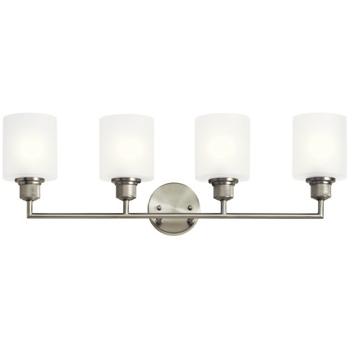 Kichler Lighting Lynn Haven 30-Inch Brushed Nickel Vanity Light by Kichler Lighting 55048NI