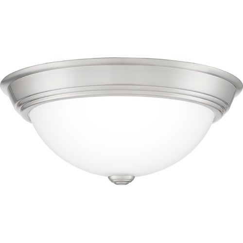 Quoizel Lighting Erwin 13-Inch Flush Mount in Brushed Nickel by Quoizel Lighting ERW1613BN