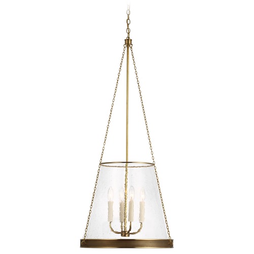Visual Comfort Signature Collection Marie Flanigan Reese 20-Inch Pendant in Soft Brass by Visual Comfort Signature S5182SB-CG