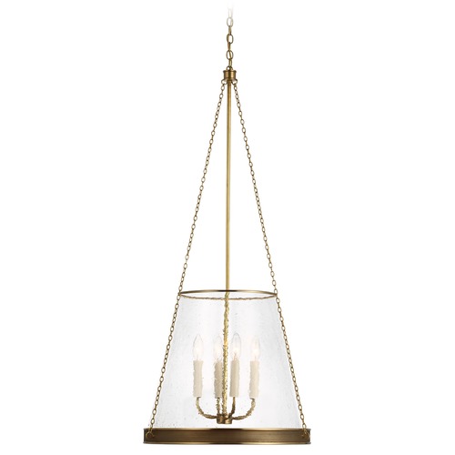 Marie Flanigan Reese 20-Inch Pendant in Soft Brass by Visual Comfort Signature