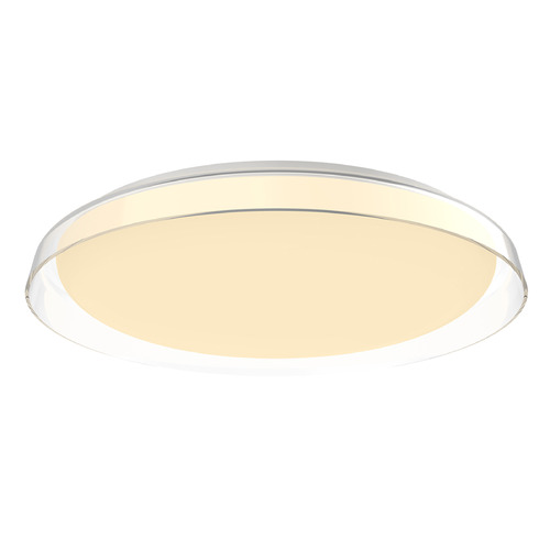 Kuzco Lighting Kuzco Lighting Hampton Clear LED Flushmount Light FM43121-CL-5CCT